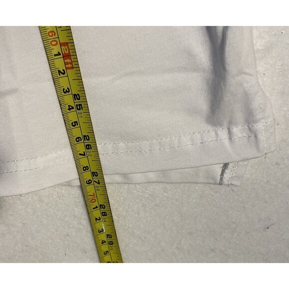 MAKERS MARK Mens White Crew Neck Pocket T Shirt M New With Tags - Picture 4 of 5